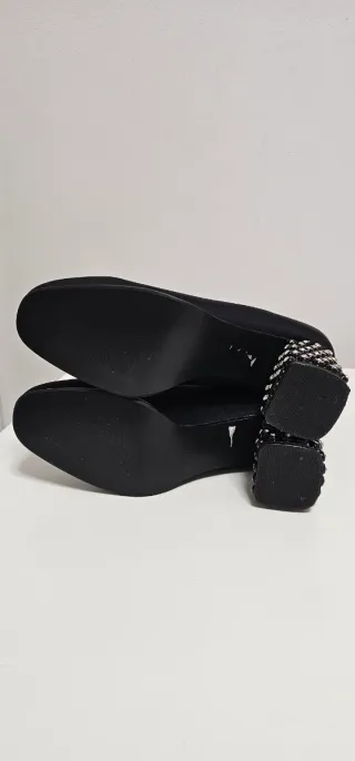 Botines negros de fiesta