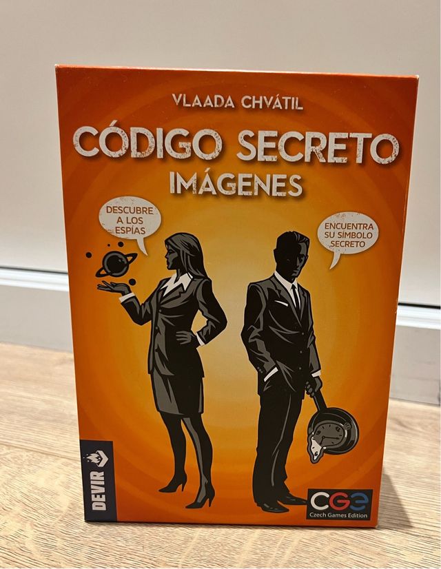 Código Secreto Imágenes Juego de Mesa. +10 años