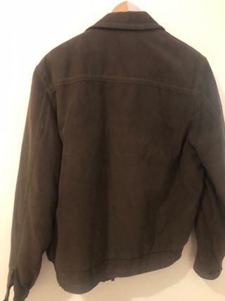 Cazadora Antelina Marrón Talla L