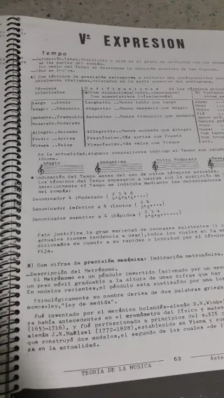 LIBRO TEORÍA DE LA MÚSICA