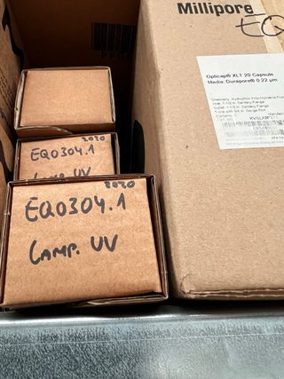 Lote productos Millipore