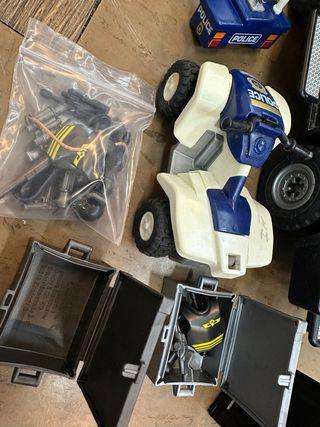 Playmobil Policía Camión Azul