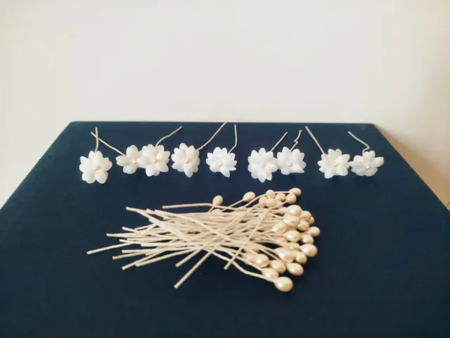 Diadema de perlas para boda