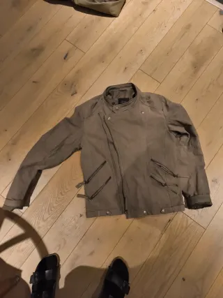 Chaqueta Biker Gris Unisex