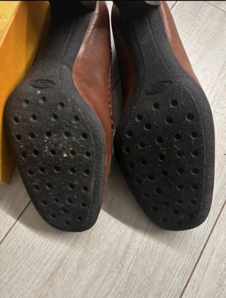 Scarpe Tod's donna tacco marrone