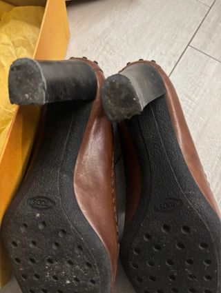 Scarpe Tod's donna tacco marrone