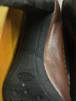 Scarpe Tod's donna tacco marrone