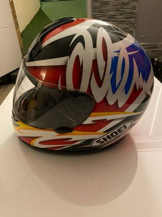 Casco Shoei  Alex Criville Edición Limitada