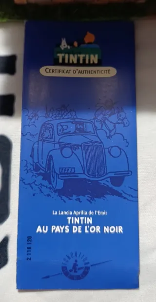 Coche Tintín Escala 1/43