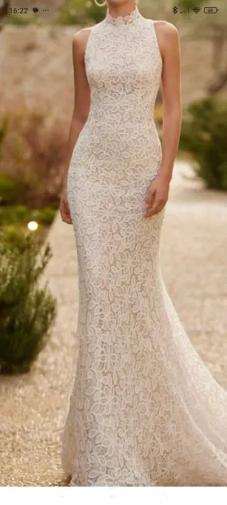 Vestido de Novia Rosa Clará Blanco