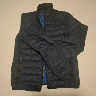 Plumas ligero azul hombre Talla S/M