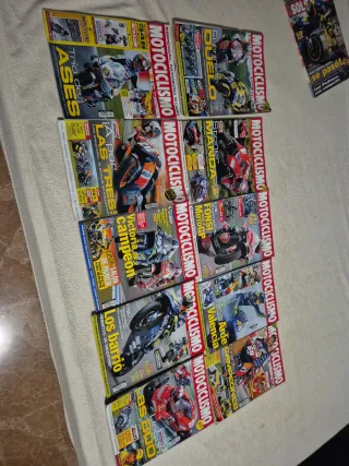 Lote revistas motoclismo n°1