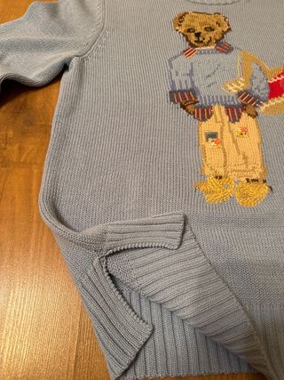 Jersey Polo Ralph Lauren Oso Azul Caballero