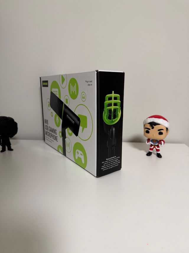 Microfone Shure MV6 USB para jogos