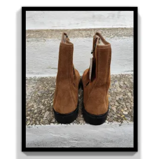 Botines Piel Hombre Talla 40 Marrón