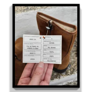 Botines Piel Hombre Talla 40 Marrón