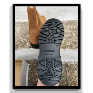 Botines Piel Hombre Talla 40 Marrón