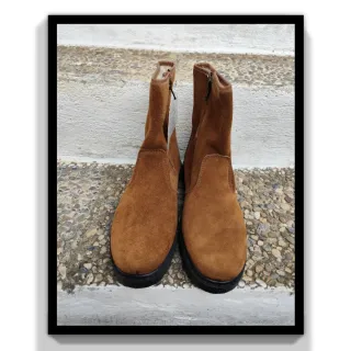 Botines Piel Hombre Talla 40 Marrón