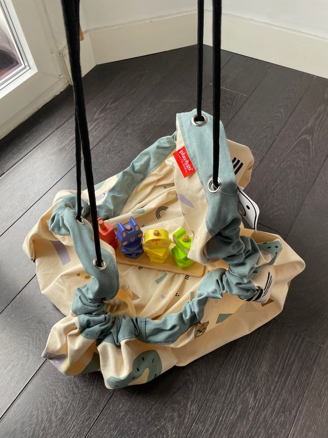 Tappeto da gioco per bambini rotondo Play and Go