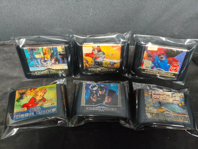 Lote de 6 Jogos Mega Drive Sega