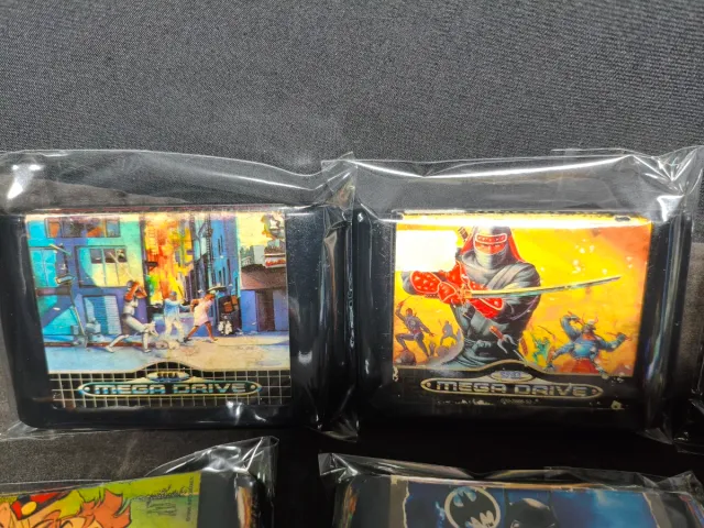 Lote de 6 Jogos Mega Drive Sega
