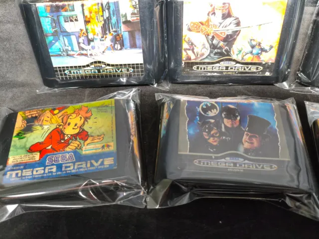 Lote de 6 Jogos Mega Drive Sega