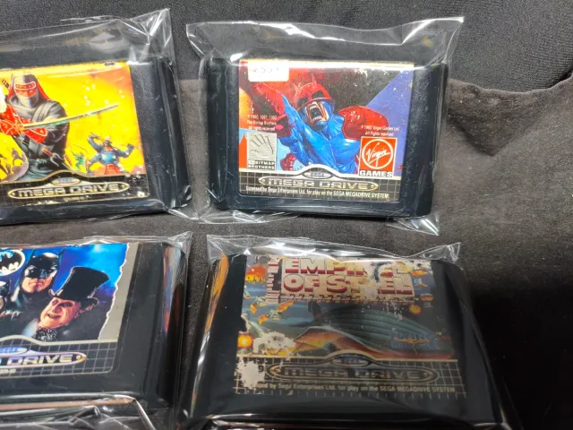 Lote de 6 Jogos Mega Drive Sega