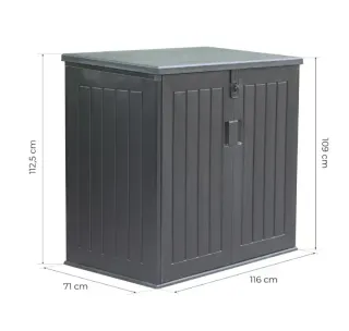 Contenitore da Giardino Esterno Gardiun Soften 775 l