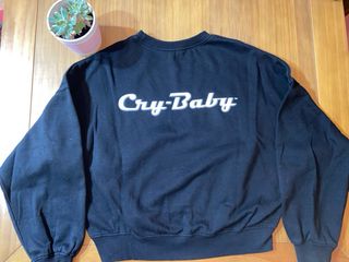 Sudadera Negra con Estampado de Johnny Depp