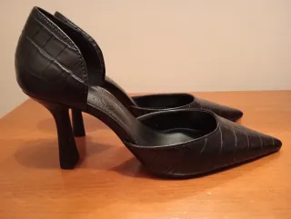 Zapatos Mango Tacón 6cm Nuevos