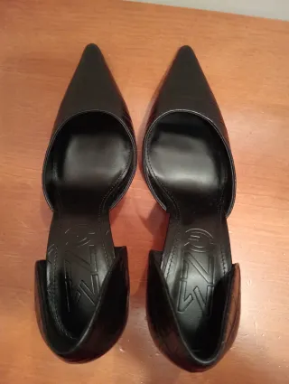 Zapatos Mango Tacón 6cm Nuevos