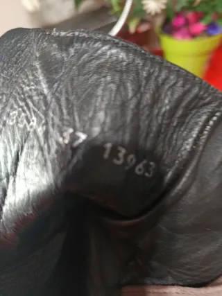 Botas de cuero marrones para mujer