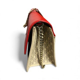 Bolso Carolina Herrera Negro y Rojo