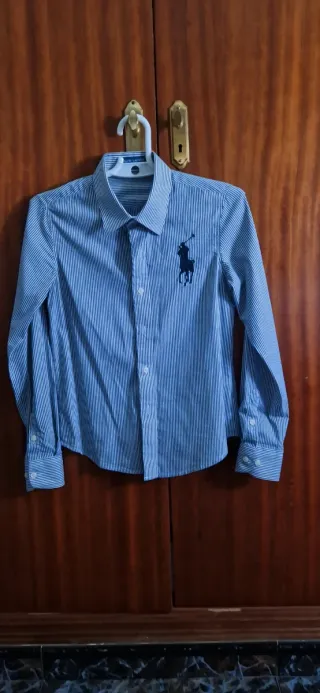 Camisa Polo Ralph Lauren Rayas Mujer