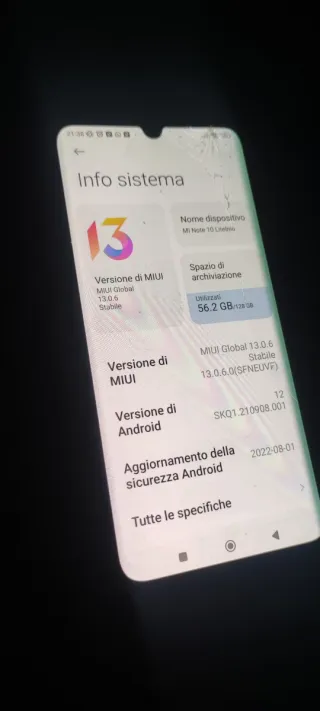 Xiaomi Mi Note 10 Lite 128GB