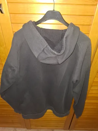 Felpa Adidas Nera con Cappuccio