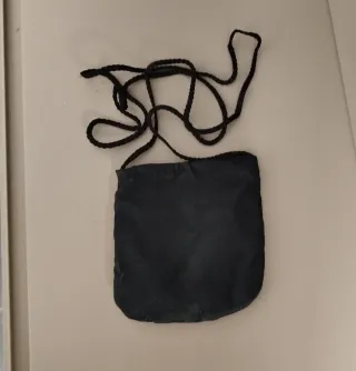 Bolso de fiesta vintage pedrería negro