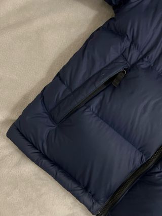 Piumino The North Face Blu e Nero