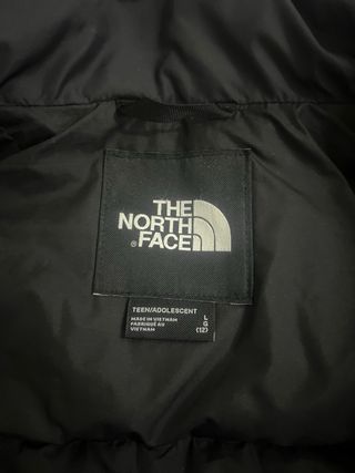 Piumino The North Face Blu e Nero