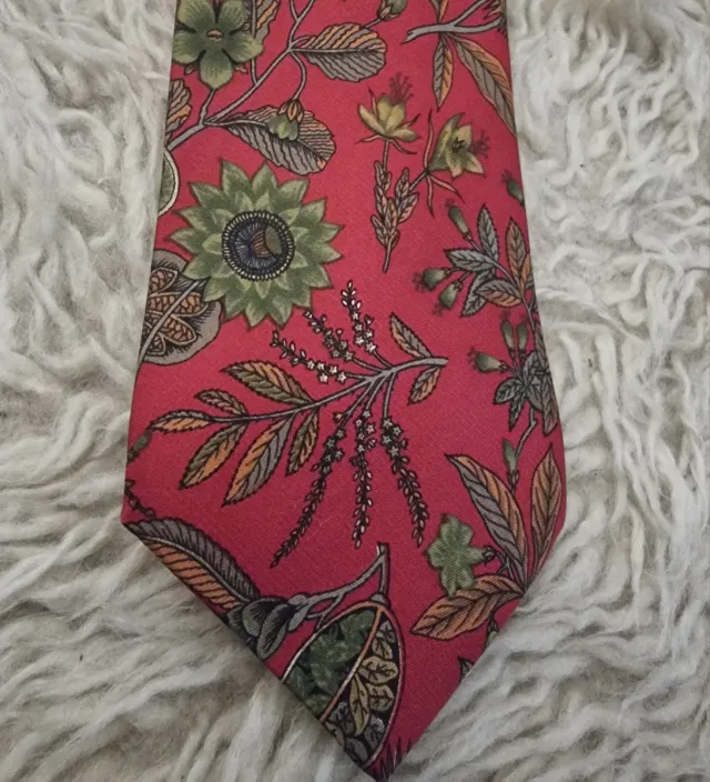 Cravatta Valentino Garavani Seta Fantasia Floreale