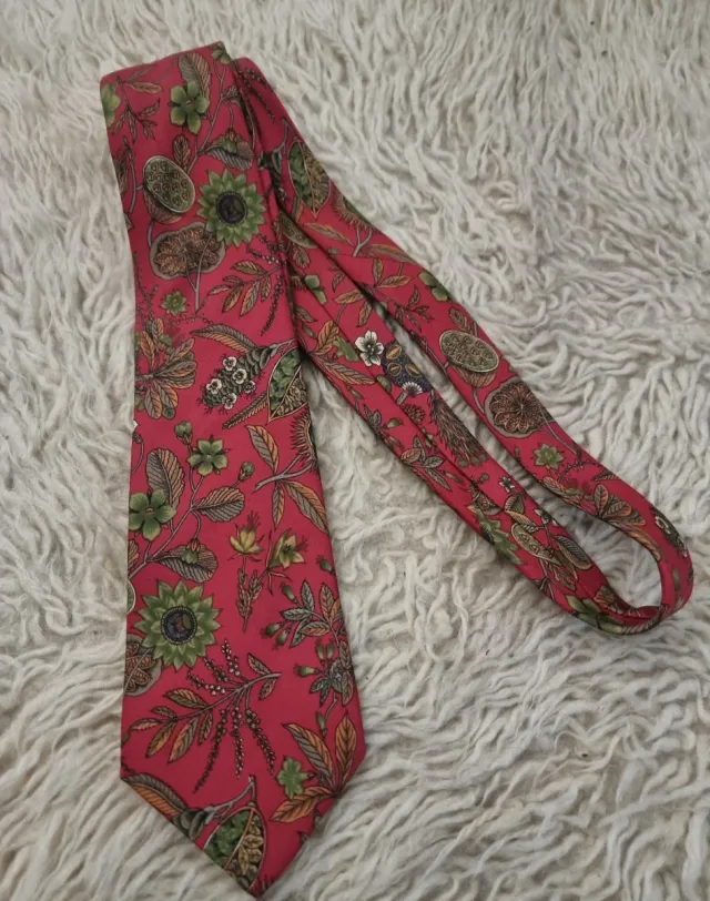 Cravatta Valentino Garavani Seta Fantasia Floreale