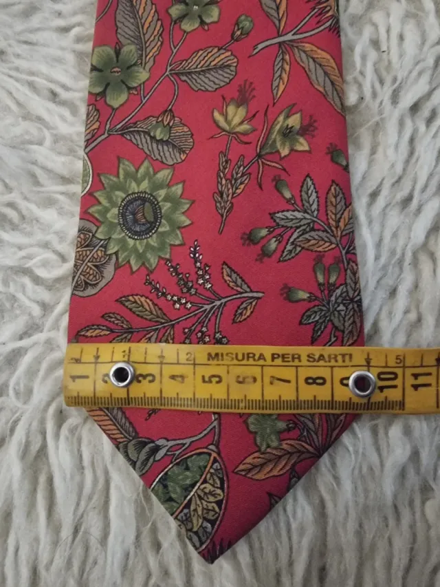 Cravatta Valentino Garavani Seta Fantasia Floreale