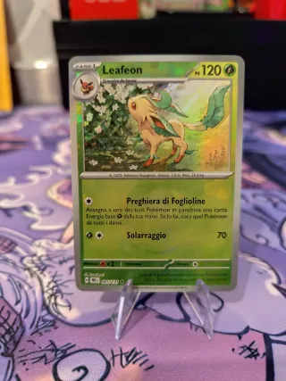 Leafeon Masterball (xPRE 005) Evoluzioni Prismatic