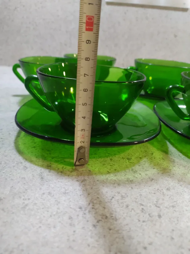 Tazas Duralex Verde - Set 4uds