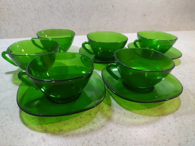 Tazas Duralex Verde - Set 4uds