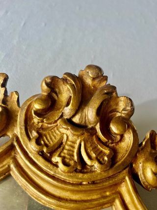 Antico Specchio Veneziano Dorato 1800