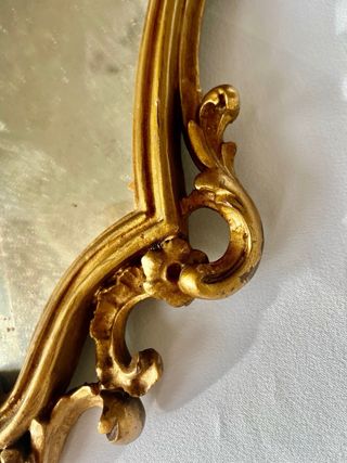 Antico Specchio Veneziano Dorato 1800