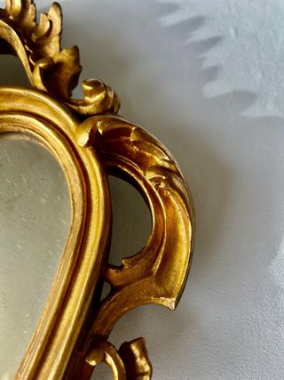 Antico Specchio Veneziano Dorato 1800