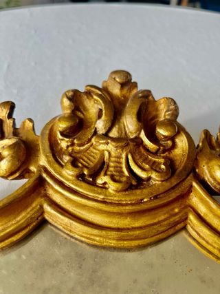 Antico Specchio Veneziano Dorato 1800