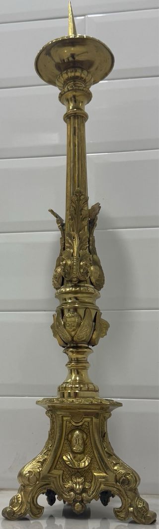 ESPECTACULAR GRAN HACHERO IGLESIA BRONCE XVIII-XIX